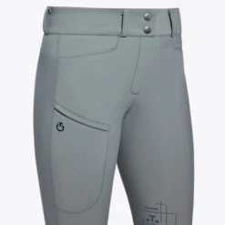 Cavalleria Toscana CT Academy Breeches Knee Grip 11 Cavalleria Toscana CT Academy Breeches Knee Grip -Cavalleria Toscana Store academy grip breech grey closeup PAD196 JE186 8980 CT 16293.1688603248