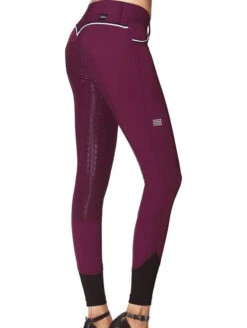 GhoDho Adena Breeches Grip Full Seat -Cavalleria Toscana Store adena fs grip breech plum back ghodho 64337.1656450130