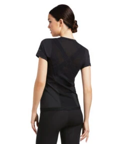 Ariat Ascent Crew Short Sleeve Baselayer 20 Ariat Ascent Crew Short Sleeve Baselayer -Cavalleria Toscana Store ascent crew SS baselayer black back 10039200 ariat 59053.1645830723