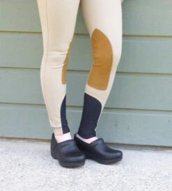 Tailored Sportsman Trophy Hunter Breech Low Rise Boot Sock -Cavalleria Toscana Store boot sock brech tan closeup MTF tailored sportsman 36618.1638130530