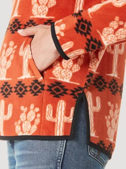 Wrangler Cactus 1/4 Zip Fleece Pullover