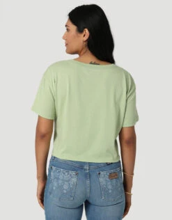 Wrangler Cactus Crop Tee 9 Wrangler Cactus Crop Tee -Cavalleria Toscana Store cactus tee ss reseda back 112328948 wrangler 54947.1682110177