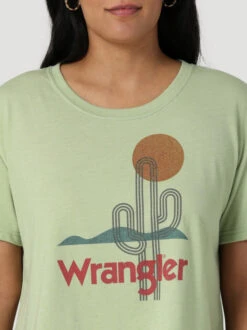 Wrangler Cactus Crop Tee 11 Wrangler Cactus Crop Tee -Cavalleria Toscana Store cactus tee ss reseda detail 112328948 wrangler 83693.1682110202