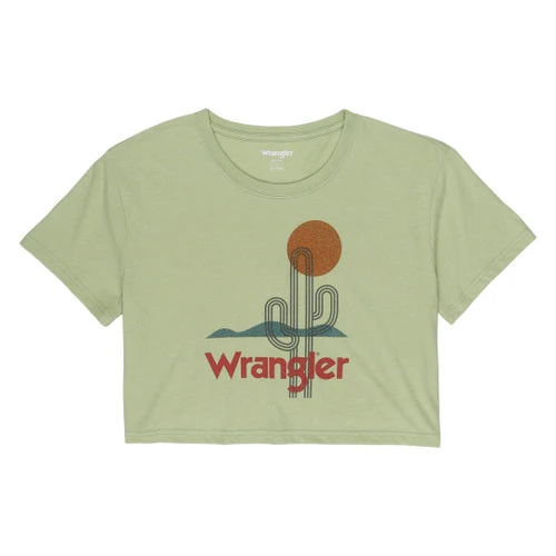 Wrangler Cactus Crop Tee 4 Wrangler Cactus Crop Tee - Image 2