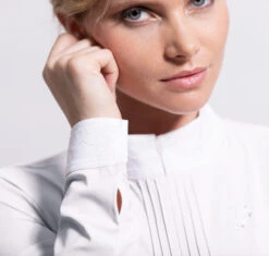 Samshield Camille Show Shirt Long Sleeve -Cavalleria Toscana Store camille show shirt white cuff 8583 samshield 66827.1638828737