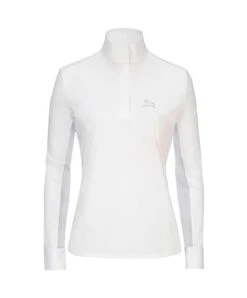 RJ Classics Carly 37.5 Show Shirt -Cavalleria Toscana Store carly show shirt white front CA500A rj classics 11129.1638042921