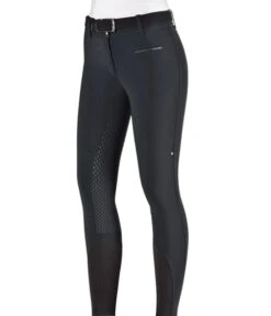 Equiline Cire High Waist Full Grip Breeches -Cavalleria Toscana Store cire HW full grip black N08950 006 equiline 44849.1635814161