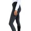 Equiline Cleac Knee Grip Breeches -Cavalleria Toscana Store cleac knee grip breech night grey side equiline 37702.1639079964