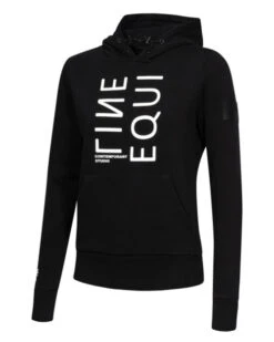 Equiline ClemaC Pullover Hoodie -Cavalleria Toscana Store clemac pullover hoodie black front R09780 006 equiline 66858.1667871399