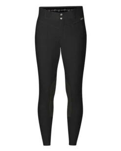 Kerrits Crossover II Breeches Knee Patch -Cavalleria Toscana Store crossover II KP breech black front 50405 kerrits 41854.1677172532