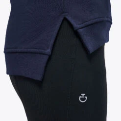 Cavalleria Toscana Orbit Logo Sweatshirt -Cavalleria Toscana Store ct orbit crew navyhipt FED103 CO079 CT 59560.1667273320