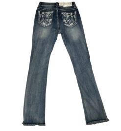 Grace In LA Easy Fit Steer Pocket Jean -Cavalleria Toscana Store easy fit cow pocket back EB61610 grace in la 64959.1657823394