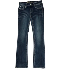 Grace In LA Easy Fit Horseshoe Pocket Jeans -Cavalleria Toscana Store easy fit horseshoe front EB51780 grace LA 1 11125.1687305446