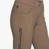 Cavalleria Toscana Embossed Stripe Breeches Knee Grip -Cavalleria Toscana Store emboss silicone stripe breech tortora hip PAD169 JE010 8960 CT 61975.1657139561