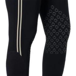 Cavalleria Toscana Embossed Stripe Breeches Knee Grip -Cavalleria Toscana Store embossed silicon stripe navy grip detail PAD169 JE010 7001 cavalleria toscana 97632.1657139419