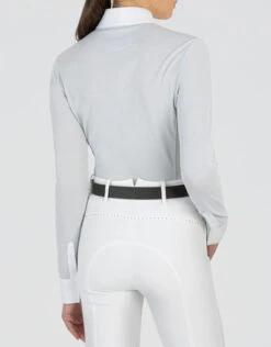 Equiline Garde G Show Shirt -Cavalleria Toscana Store garde g show shirt silver back H00840 604 equiline 18461.1635534510