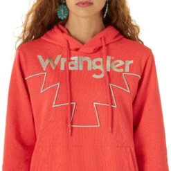 Wrangler Geo Hoodie -Cavalleria Toscana Store geo hoodie dark pink detail 112317323 wrangler 80613.1656709559