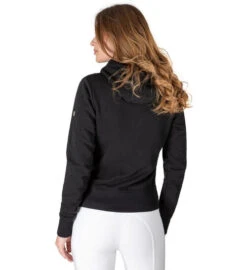 Equiline GlareG Rhinestone Hoodie -Cavalleria Toscana Store glareg rhinestone hoodie black back R09781 006 equiline 34815.1667609058