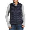 Ariat Ideal 3.0 Down Vest -Cavalleria Toscana Store ideal 3 0 down vest navy front 10032646 ariat 29452.1662507520