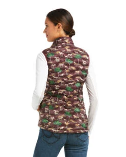Ariat Ideal 3.0 Down Vest -Cavalleria Toscana Store ideal 3.0 down vest print pasture back 10037422 ariat 04404.1639703770