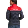 Ariat Ideal 3.0 Team Down Jacket -Cavalleria Toscana Store ideal 3.0 team jacket back 10037722 ariat 30791.1634240393