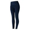 Horze Kacy Winter Denim Full Grip Breeches -Cavalleria Toscana Store kacy 3 button fs denim dark blue front 36062 DB equinavia 79362.1639860302