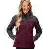 Ladies Roper Tech Softshell Jacket -Cavalleria Toscana Store lds tech softshell charwine front 0309807806149 roper 11632.1666835186