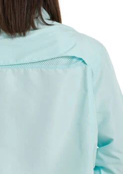 Ladies Cinch Windbreaker -Cavalleria Toscana Store lds windbreaker lt.blue back detail MAK7902001 cinch 44680.1677551114