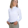 Harcour Lexi Hunter Competition Shirt -Cavalleria Toscana Store lexi competition shirt white front harcour 78242.1656269726