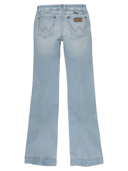 Wrangler Mae Mid Rise Trouser Jean 3 Wrangler Mae Mid Rise Trouser Jean