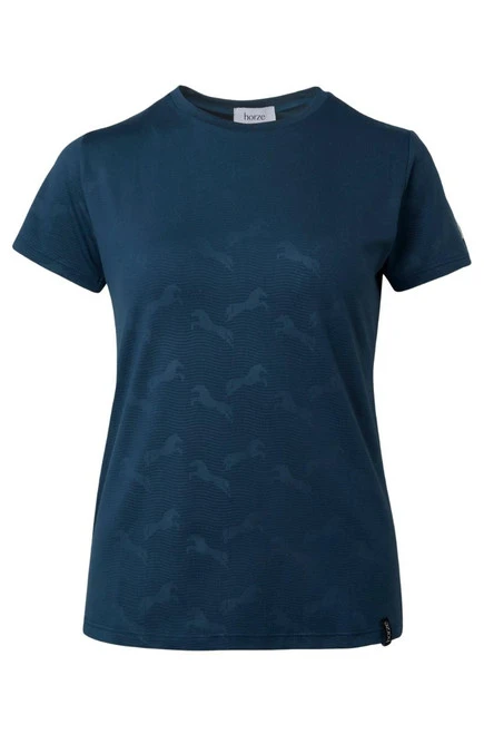 Horze Nina Tech Horse Print Tee 6 Horze Nina Tech Horse Print Tee - Image 4