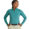 Piper Winter Essentials 1/4 Zip Baselayer -Cavalleria Toscana Store piper 1 4 essential baselayer jade front 33363 smartpak 2 62068.1665874837