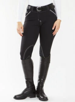 Piper Evolution Mid Rise Breeches Knee Patch 12 Piper Evolution Mid Rise Breeches Knee Patch -Cavalleria Toscana Store piper evolution mr kp black.wh front 33430 smartpak 44498.1679011406