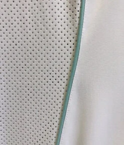 Cavalleria Toscana Perforated Sides Competition Polo -Cavalleria Toscana Store polo perforated insert white green piping CT 86933.1690499507
