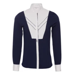 Horseware Ireland Horseware AA Porto Competition Shirt -Cavalleria Toscana Store porto competition shirt navy front CMCAKE B000 horsewear 02017.1651612735