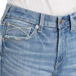 Ariat REAL High Rise Felicity Bootcut Jean -Cavalleria Toscana Store real hi rise bc felicity colorado front detail 10041114 ariat 61811.1662679768