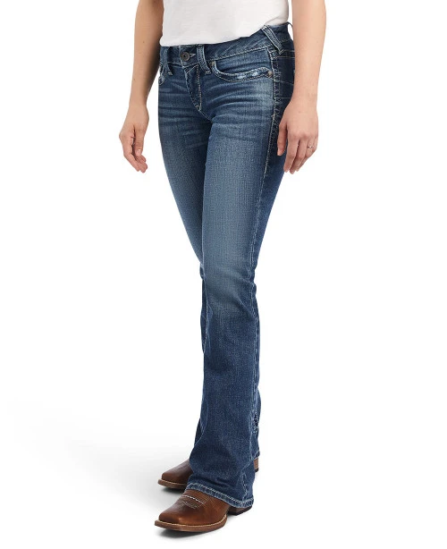 Ariat REAL Mid Rise Bootcut Raquel Jean 9 Ariat REAL Mid Rise Bootcut Raquel Jean - Image 7