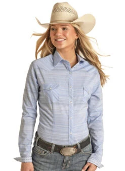 Panhandle Rough Stock Powder Blue Stripe Shirt 5 Panhandle Rough Stock Powder Blue Stripe Shirt -Cavalleria Toscana Store rs snap front ls pow.blue front RSWSOSR0NG panhandle 86308.1677202985