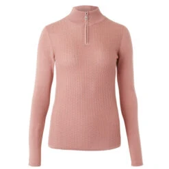 B Vertigo Ruth 1/4 Zip Sweater 19 B Vertigo Ruth 1/4 Zip Sweater -Cavalleria Toscana Store ruth sweater old rose pink 33546 ORPI b vertigo 89492.1667872970