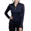 Kastel Denmark Shirt Shirred Shoulder Long Sleeve 2 Kastel Denmark Shirt Shirred Shoulder Long Sleeve -Cavalleria Toscana Store shirred shoulder navy side LSSN kastel 34242.1659728976