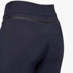 Cavalleria Toscana Silicone Logo Breeches Knee Grip -Cavalleria Toscana Store silicone print ct breeches navy back detail PAD175 JE010 7E00 cavalleria toscana 75817.1659818423