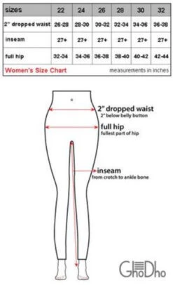 GhoDho Elara Breeches 18 GhoDho Elara Breeches -Cavalleria Toscana Store size chart breeches ghodho 70576.1560813079