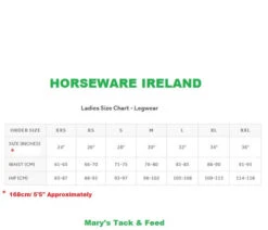 Horseware Ireland Horseware AA Summer Silicone Breeches 9 Horseware Ireland Horseware AA Summer Silicone Breeches -Cavalleria Toscana Store size chart women tights breeches horseware 56302.1634426635