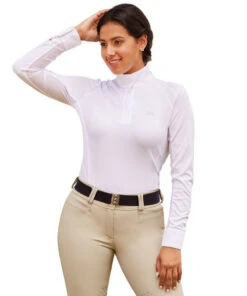 RJ Classics Sofia Show Shirt 11 RJ Classics Sofia Show Shirt -Cavalleria Toscana Store sofia show shirt ls white rider w SF102 rj classics 47894.1675879429