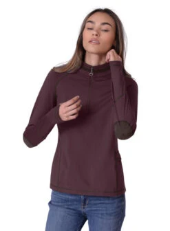 Chestnut Bay Trailblazer Pullover -Cavalleria Toscana Store trailblazer pullover fig CB6360 chestnut bay 97118.1663451067