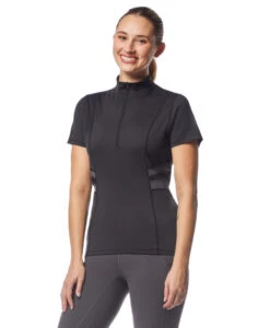 Kerrits Trot On Tech Top -Cavalleria Toscana Store trot on tech top black front rider 40489 kerrits 91810.1677116253