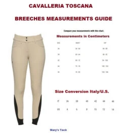 Cavalleria Toscana CT Academy Breeches Knee Grip 12 Cavalleria Toscana CT Academy Breeches Knee Grip -Cavalleria Toscana Store womens breech measure size conversion CT 73379.1688605362