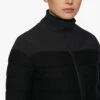 Cavalleria Toscana Wool Quilt And Jersey Jacket -Cavalleria Toscana Store wool quilt jersey jacket black shoulder MAD120 LY001 9999 CT 08406.1668278049